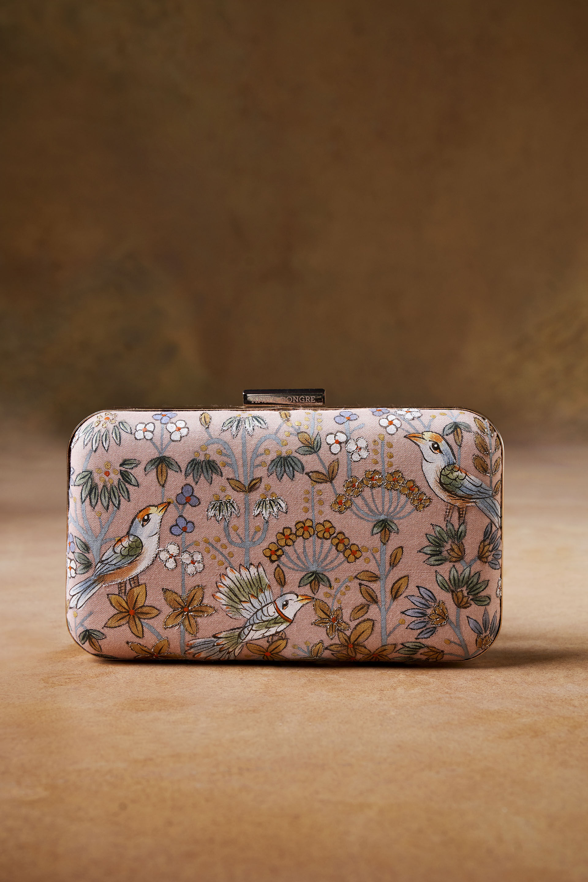 Buy Pichhwai Clutch Flamingo Pink from Anita Dongre Online